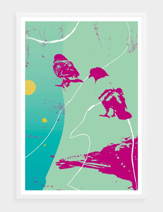 Bloody pigeons - Paris