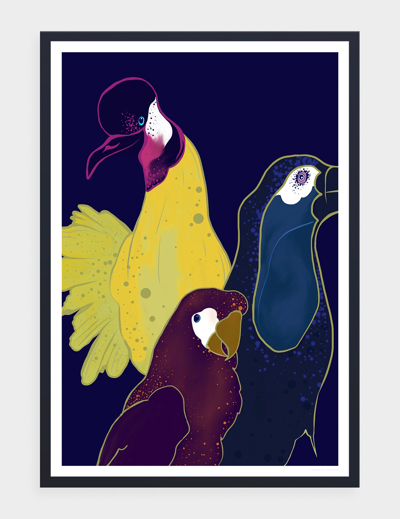 Three birds