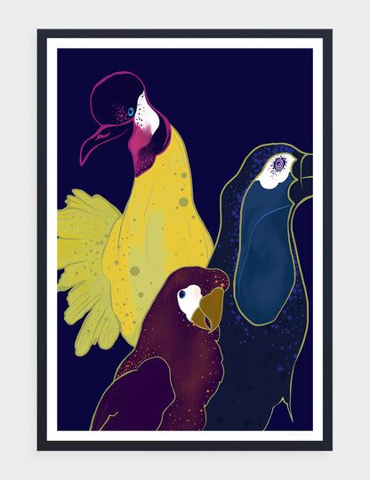 Three birds