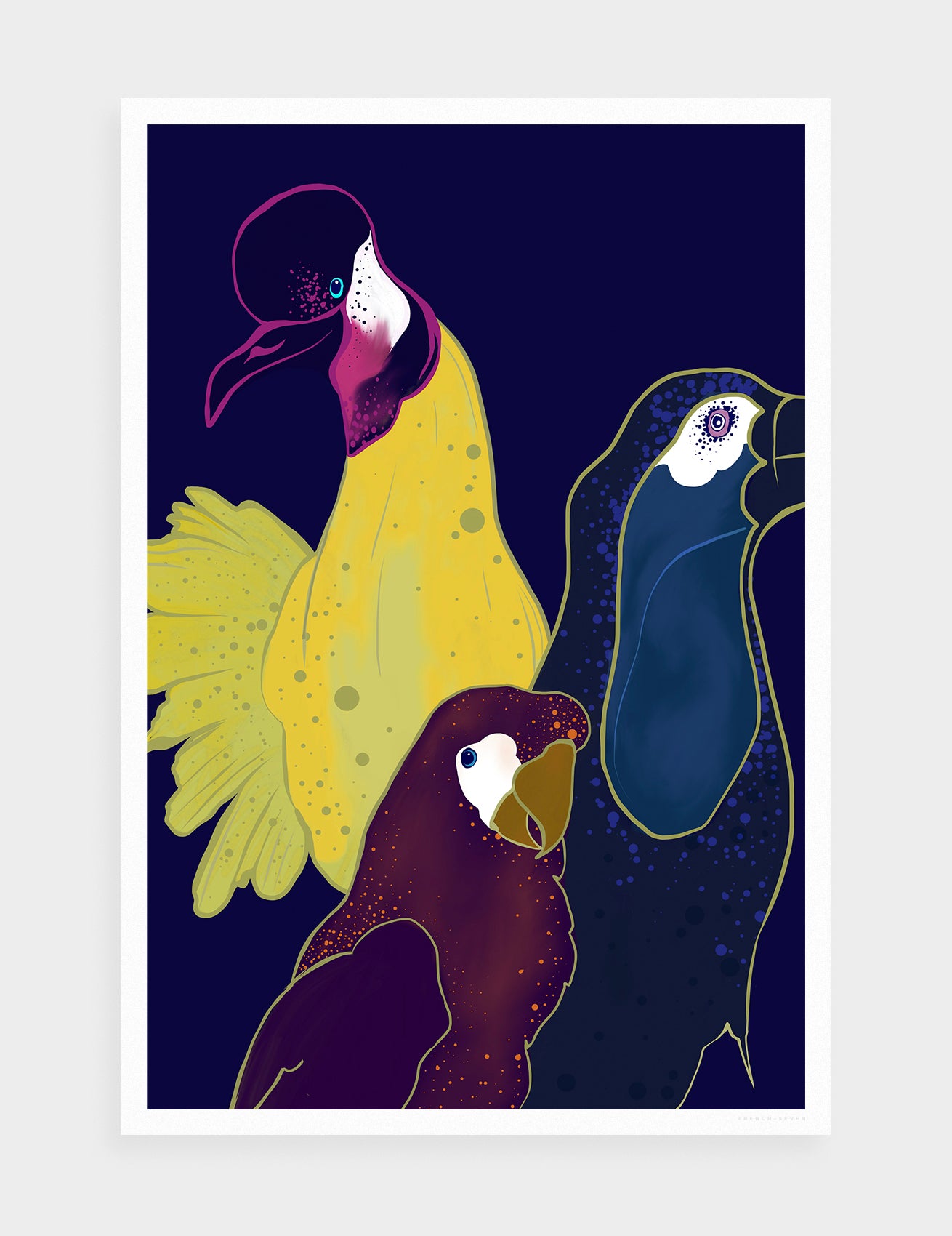 Three birds