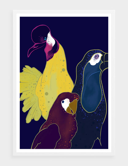 Three birds